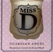 Picture of ALPHABET SCENTED CANDLE MISS D